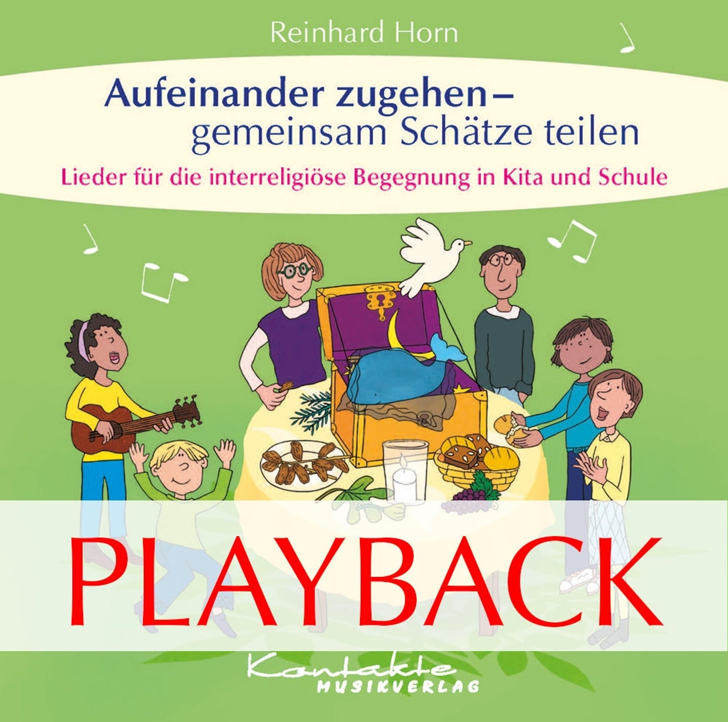 Aufeinander zugehen - gemeinsam Schätze teilen (Playback)