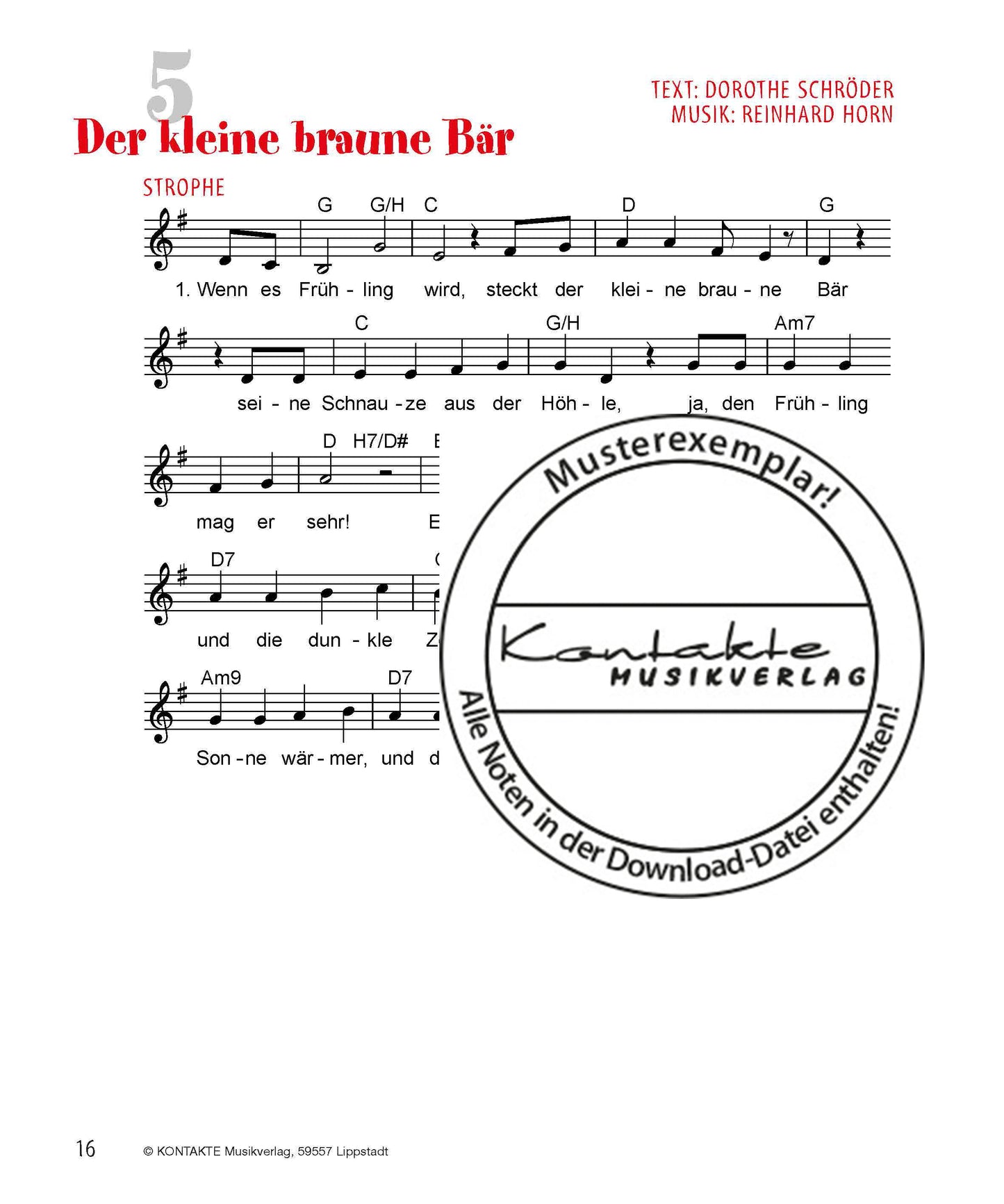 Eine Kuh mit Tattoo (Noten)